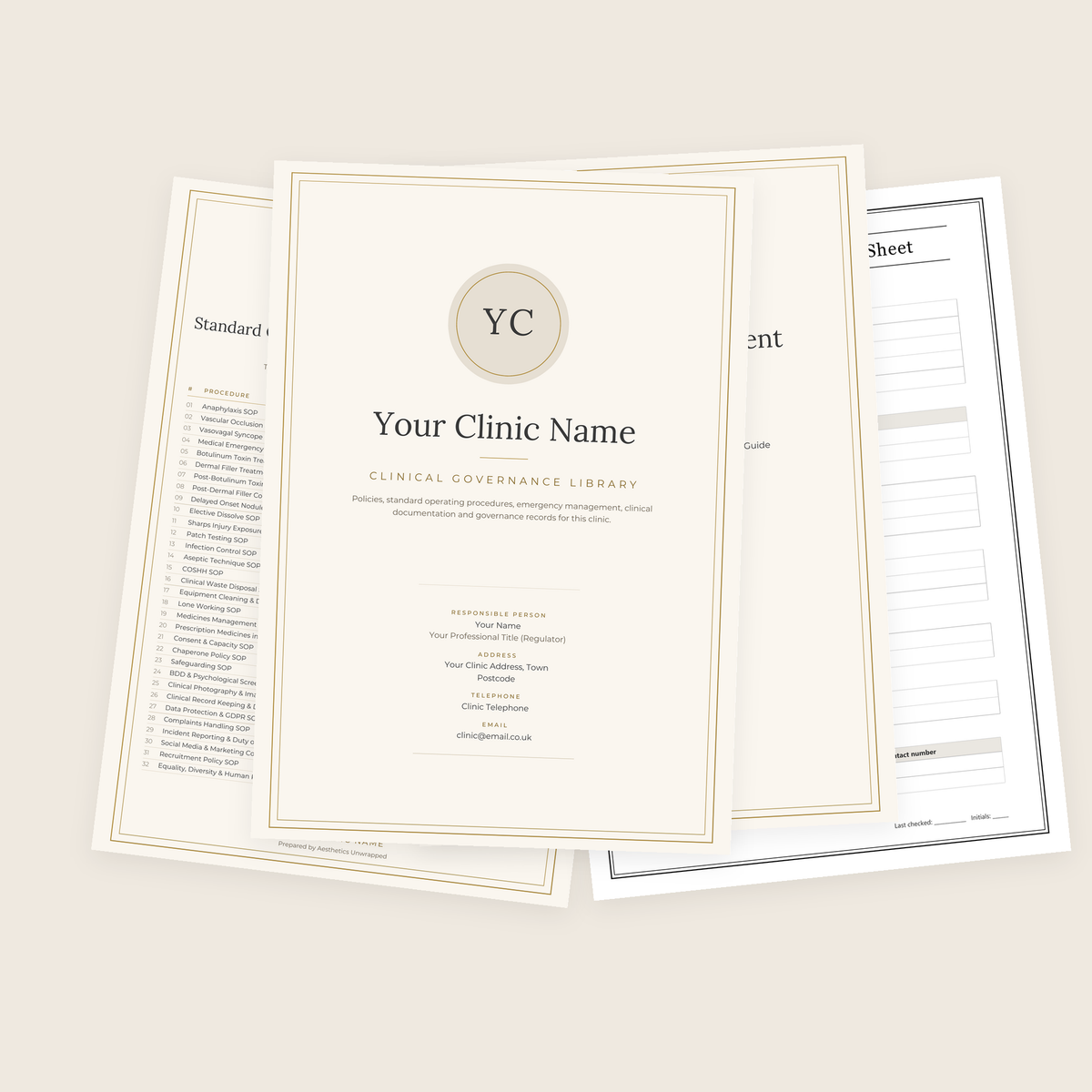 Binder Personalisation