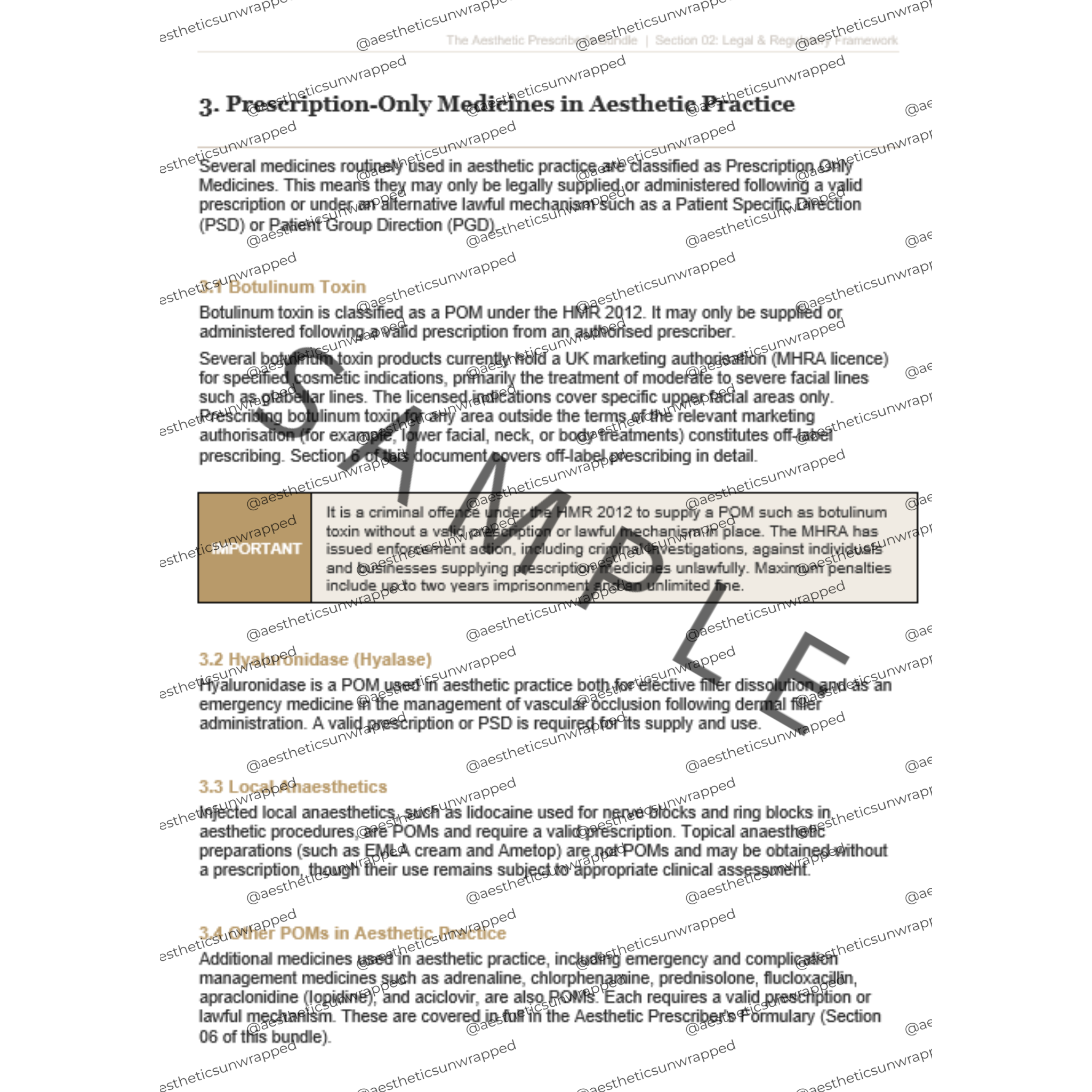 The Aesthetic Prescriber's Bundle