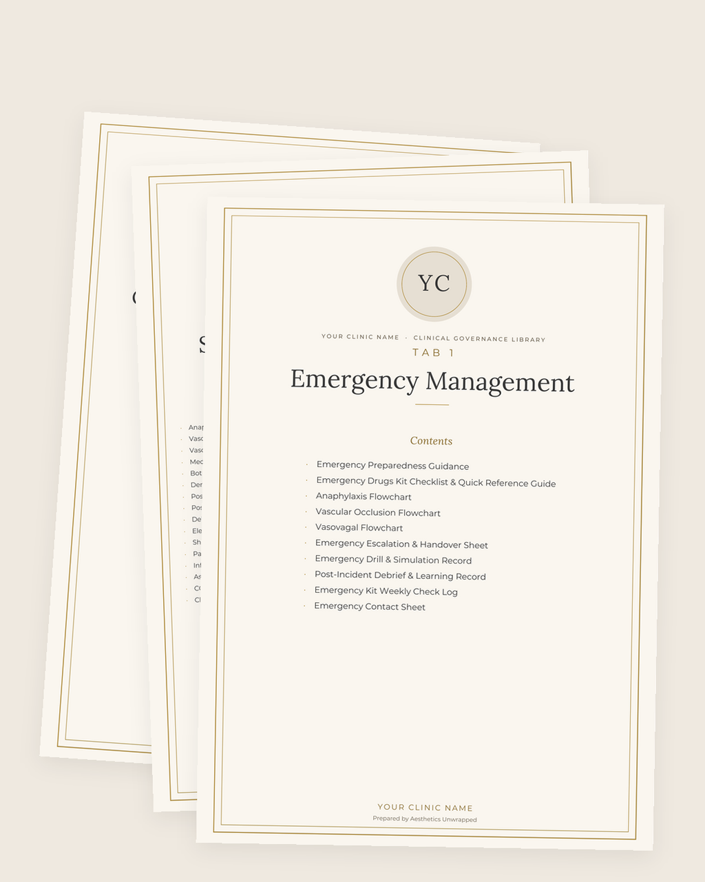 Binder Personalisation