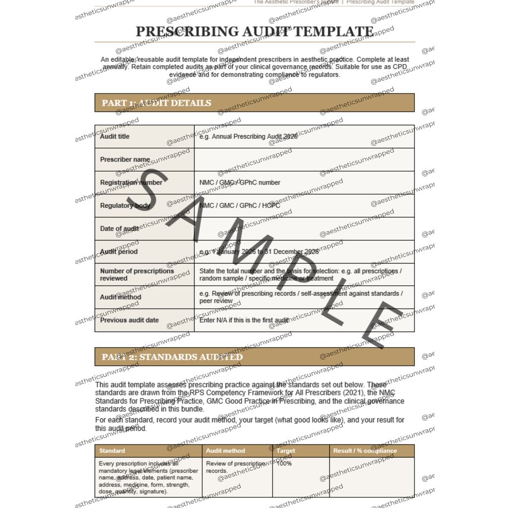 The Aesthetic Prescriber's Bundle