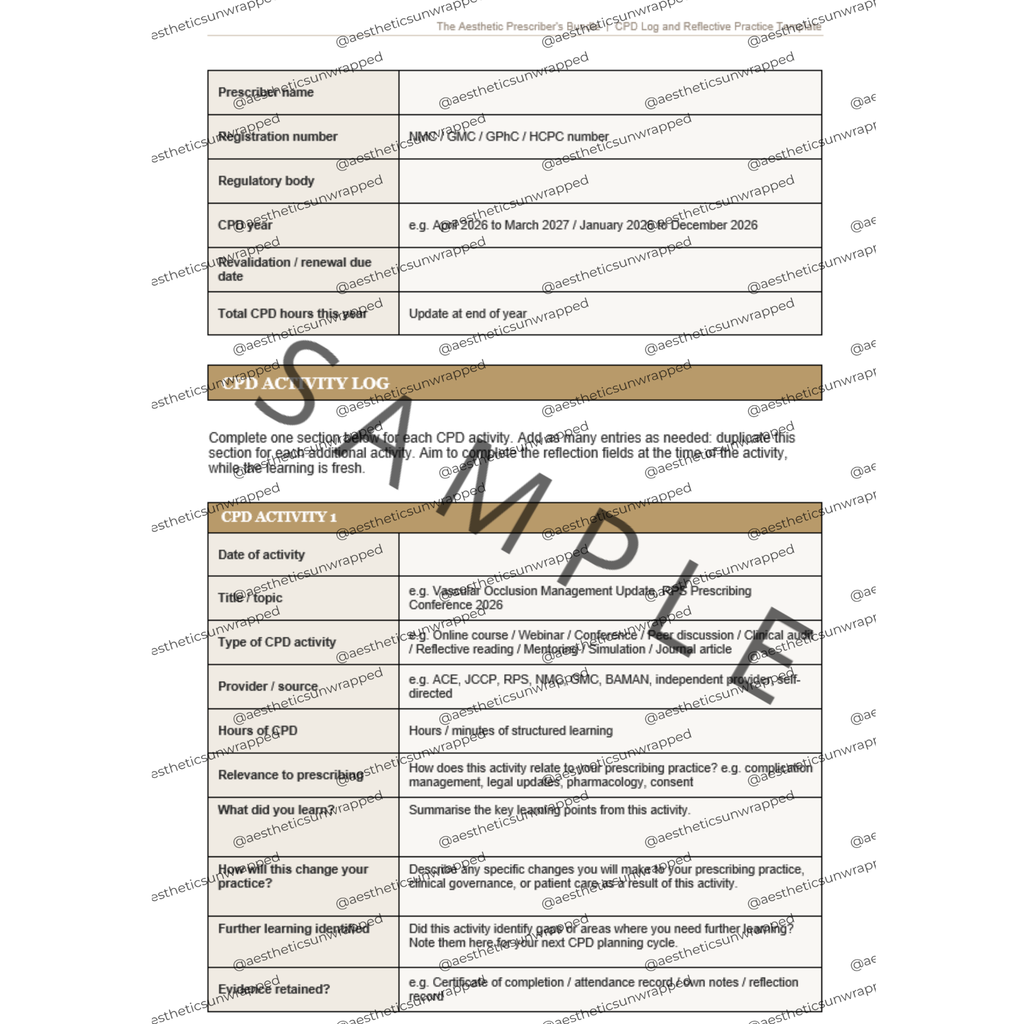 The Aesthetic Prescriber's Bundle