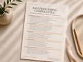 Free Download: Am I Prescribing Compliantly? Self-Audit Checklist