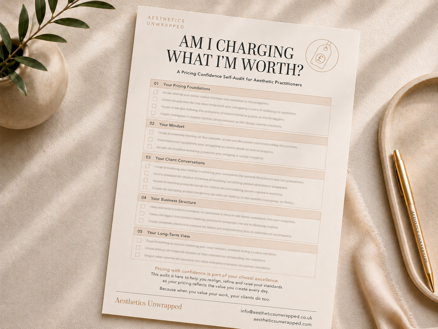 Free Download: Am I Charging What I'm Worth? Pricing Confidence Checklist