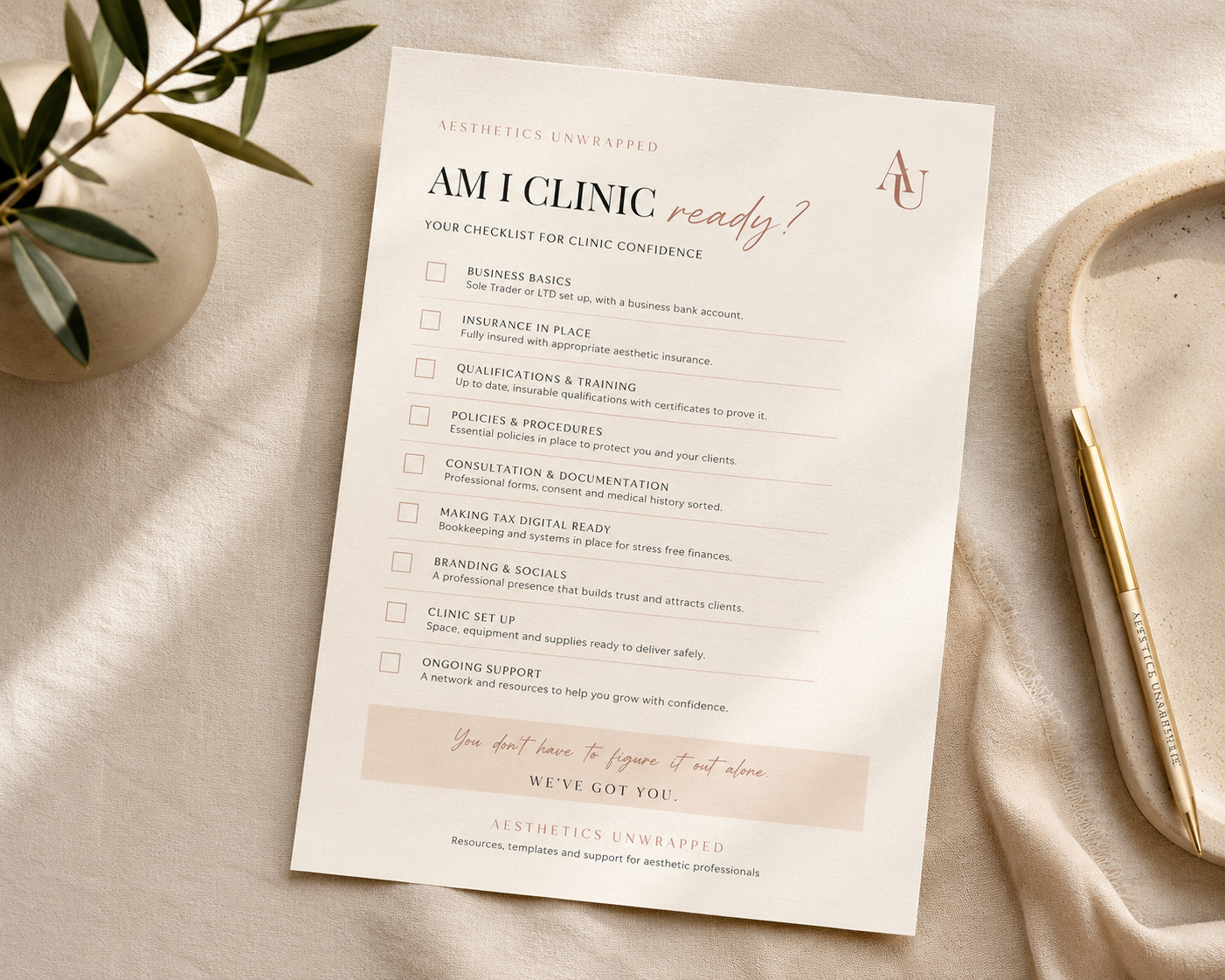 Free Download: Am I Clinic-Ready? Self-Audit Checklist